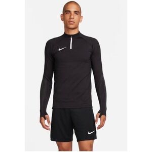 NWT Nike Dri Fit Strike Mens Black Slim Fit Long Sleeve Training Top Size Medium